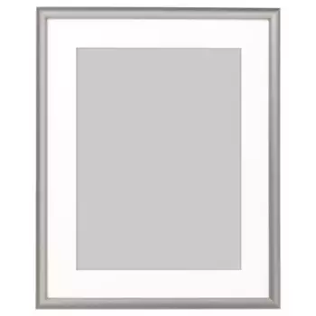 Рамка серая, серебристый цвет, 40х50 см, SILVERHJDEN IKEA
