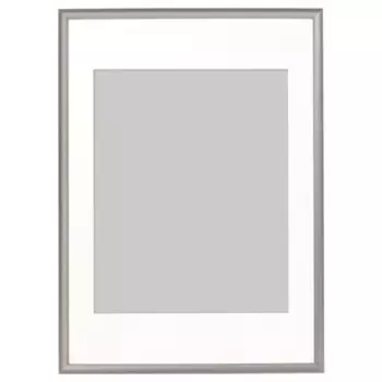Рамка серая, серебристый цвет, 50х70 см, SILVERHJDEN IKEA