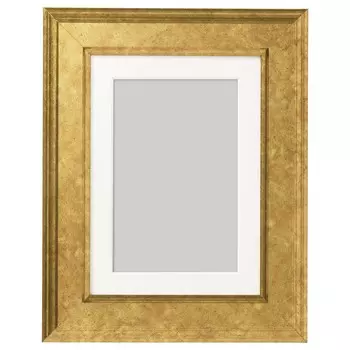 Рамка золотистая, 13х18 см, VIRSERUM IKEA