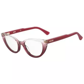 Рамки из красного волоса и теленка Moschino, Red