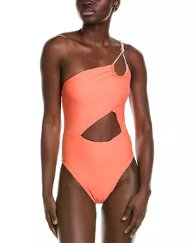 Ramy Brook Индия цельный купальник, оранжевый