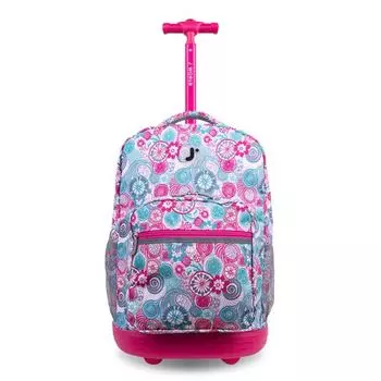 Ранцевая сумка на колесиках Sunrise J World, цвет blue raspberry