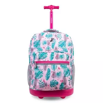 Ранцевая сумка на колесиках Sunrise J World, цвет palm leaves