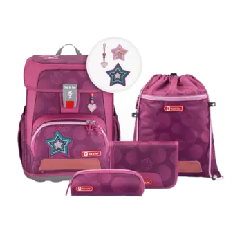 Ранец школьный Glamour star с наполнением, Step By Step