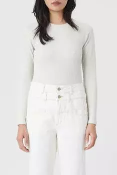 РАНГЛАН С ДЛИННЫМ РУКАВОМ CLOSED, цвет ivory