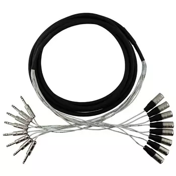 Rapco Horizon 8-канальный TRS-XLR (M) Snake 20 футов.