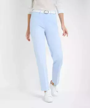 RAPHAELA by BRAX Капри "Стиль LORELLA STRAIGHT", голубой