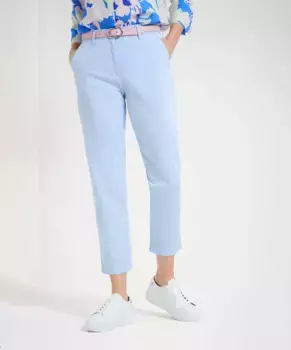 RAPHAELA by BRAX Капри "Стиль PARY CHINO", голубой