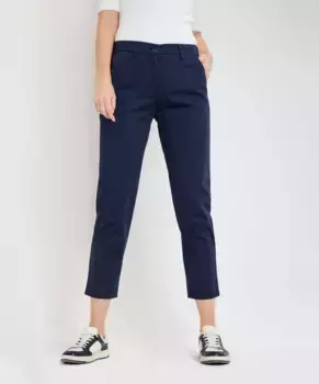 RAPHAELA by BRAX Капри "Стиль PARY CHINO", цвет морской волны