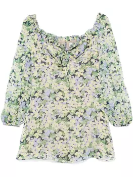 Raquel Diniz платье мини Alice, зеленый