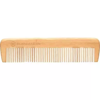 Расческа Bamboo Touch Экологичная бамбуковая расческа для волос полной длины для тонких волос, Olivia Garden