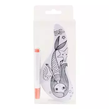 Расческа для окрашивания волос Detangler Siren + 4 ручки Bifull