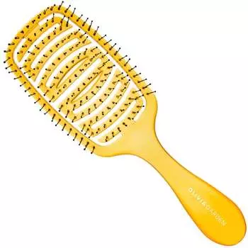 Расческа для распутывания волос Idetangle Pride Orange Orange, не рвется, предотвращает электризацию Olivia Garden
