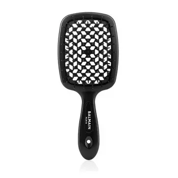 Расческа для вьющихся волос detangling brush black Balmain Paris Hair Couture, количество 1 шт.