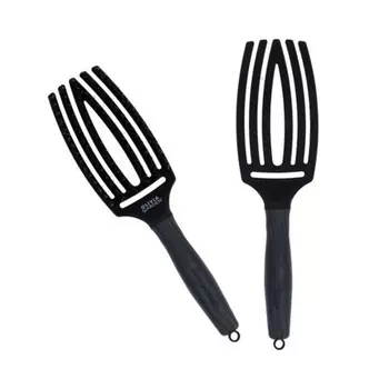 Расческа для волос Fingerbrush Combo Full Black M Olivia Garden