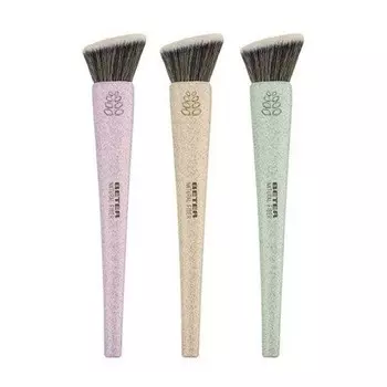 Расческа Кабуки с плоским верхом, синтетический волос, натуральное волокно Beter