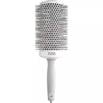Расческа Olivia Garden Expert Blowout Speed, белая и серая, 65