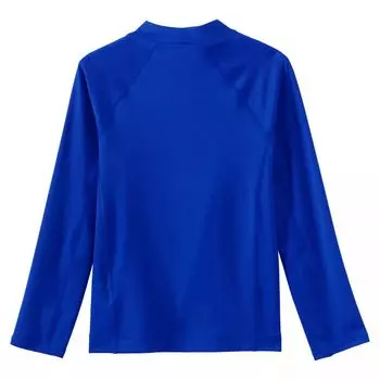 Рашгард для плавания с длинными рукавами Lands' End для мальчиков 10–20 лет цвета хаски Lands' End