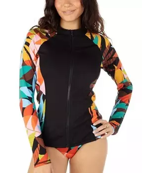 Рашгард для юниоров Jungle Beach Hurley, черный