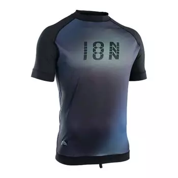 Рашгард ION Maze Short Sleeve, синий