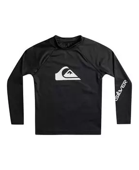 Рашгард Little Boys All Time с длинными рукавами Quiksilver, черный