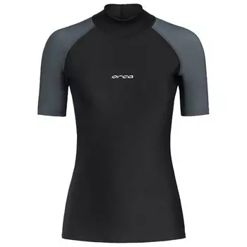 Рашгард Orca Bossa Woman Short Sleeve, черный