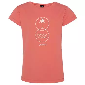 Рашгард Protest Amelia Short Sleeve, розовый