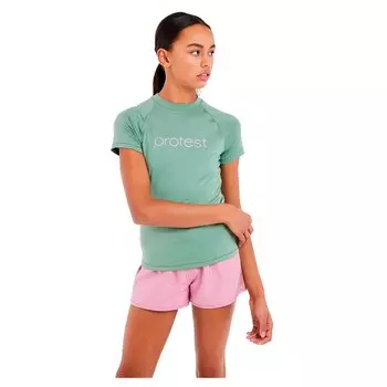 Рашгард Protest Senna Short Sleeve, зеленый