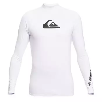 Рашгард Quiksilver EQYWR03357 All Time, белый