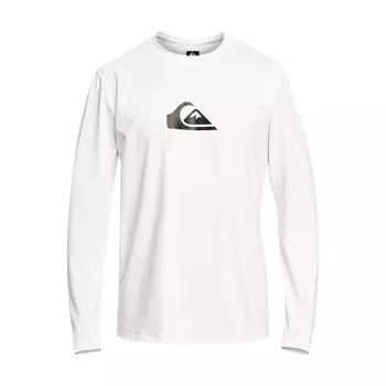 Рашгард Quiksilver EQYWR03385 Solid Streak, белый