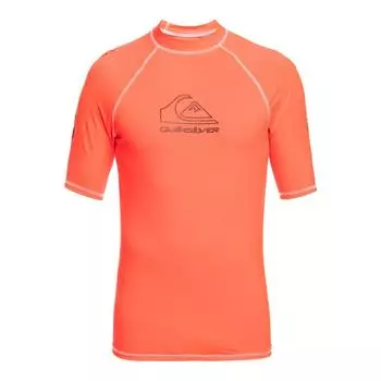Рашгард QUIKSILVER - Мужчины - ONTOUR M, кораллово-розовый