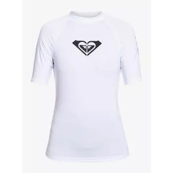 Рашгард ROXY - Для женщин - ВСЕМ СЕРДЦЕМ S, белый