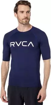 Рашгард RVCA S/S, темно-синий