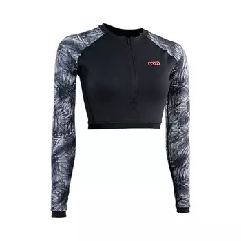 Рашгард с длинным рукавом ION Rashguard Shorty Woman, черный
