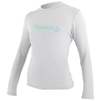 Рашгард с длинным рукавом Oneill Wetsuits Basic Skins Sun, белый