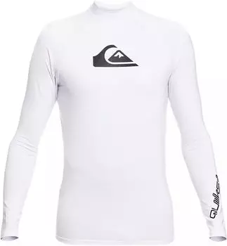 Рашгард с длинными рукавами Quiksilver для мальчиков All Time, белый
