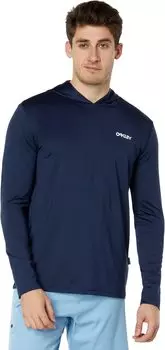 Рашгард с капюшоном и длинными рукавами Rainbow Oakley, цвет Fathom
