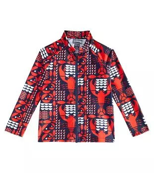 Рашгард с принтом Ginko Vilebrequin, мультиколор