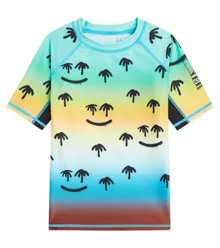 Рашгард с принтом Neptune Molo, мультиколор