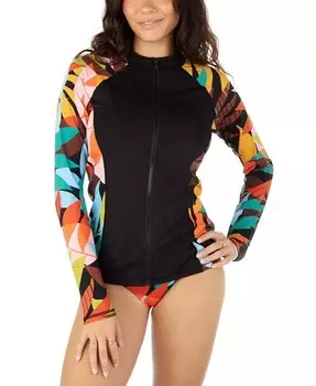 Рашгарды и двусторонние плавки бикини для юниоров Jungle Beach Hurley, мультиколор