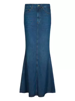 Расклешенная джинсовая юбка DONDUP, синий