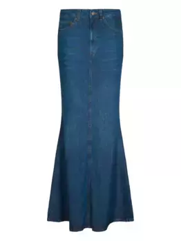 Расклешенная джинсовая юбка DONDUP, синий