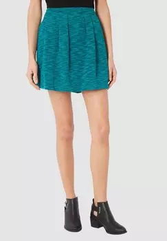 Расклешенная юбка ANANY, зеленая