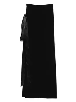 Расклешенная юбка без бретелек Isabel Sanchis, черный
