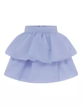 Расклешенная юбка Caroline Bosmans, синий