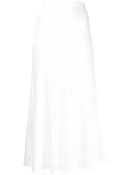 Расклешенная юбка Galvan, белый