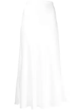 Расклешенная юбка Galvan London, белый