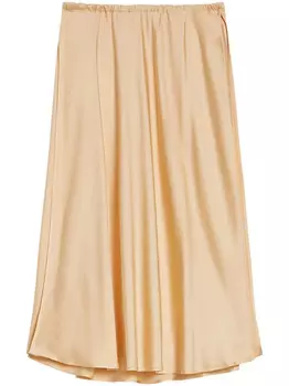 Расклешенная юбка Jil Sander, желтый