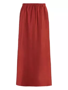 Расклешенная юбка миди Zimmermann, красный