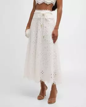 Расклешенная юбка Ottie Zimmermann, цвет Ivory